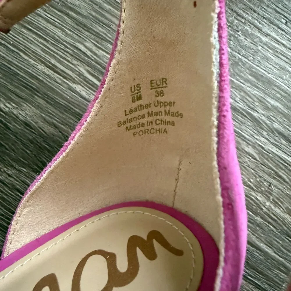 Sam Edelman Pink Heels - Picture 3 of 3